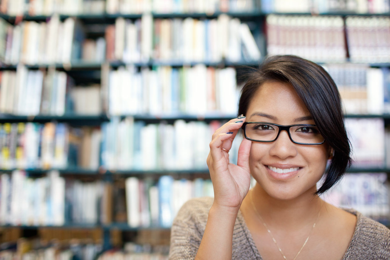 Students studying